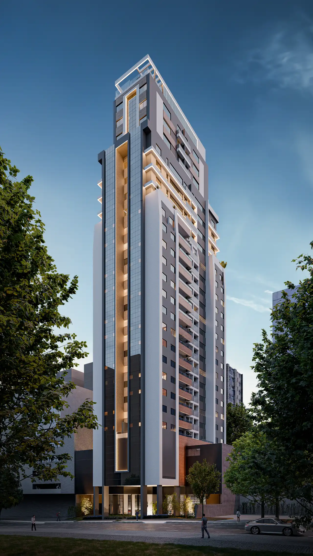 Fachada - Apartamento à venda no Jade com 3 quartos77m²