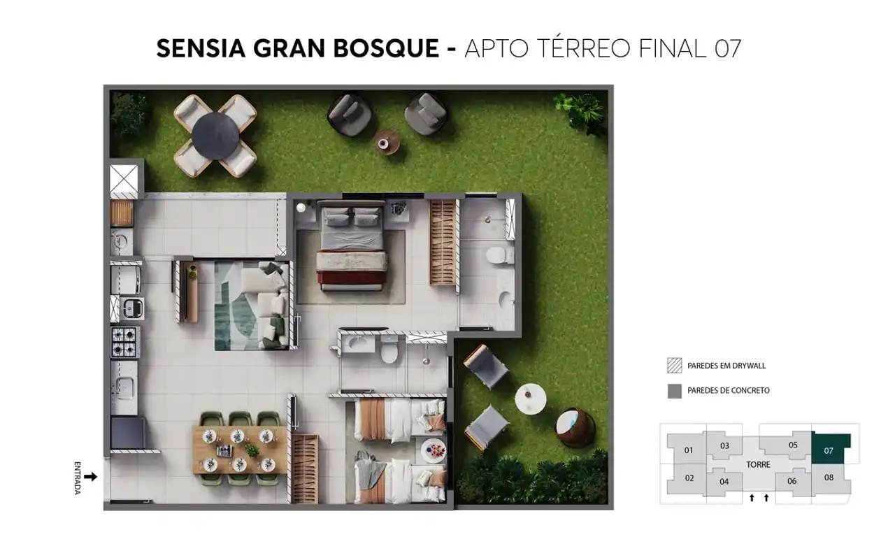 Planta -  - VERSALHES IMÓVEIS