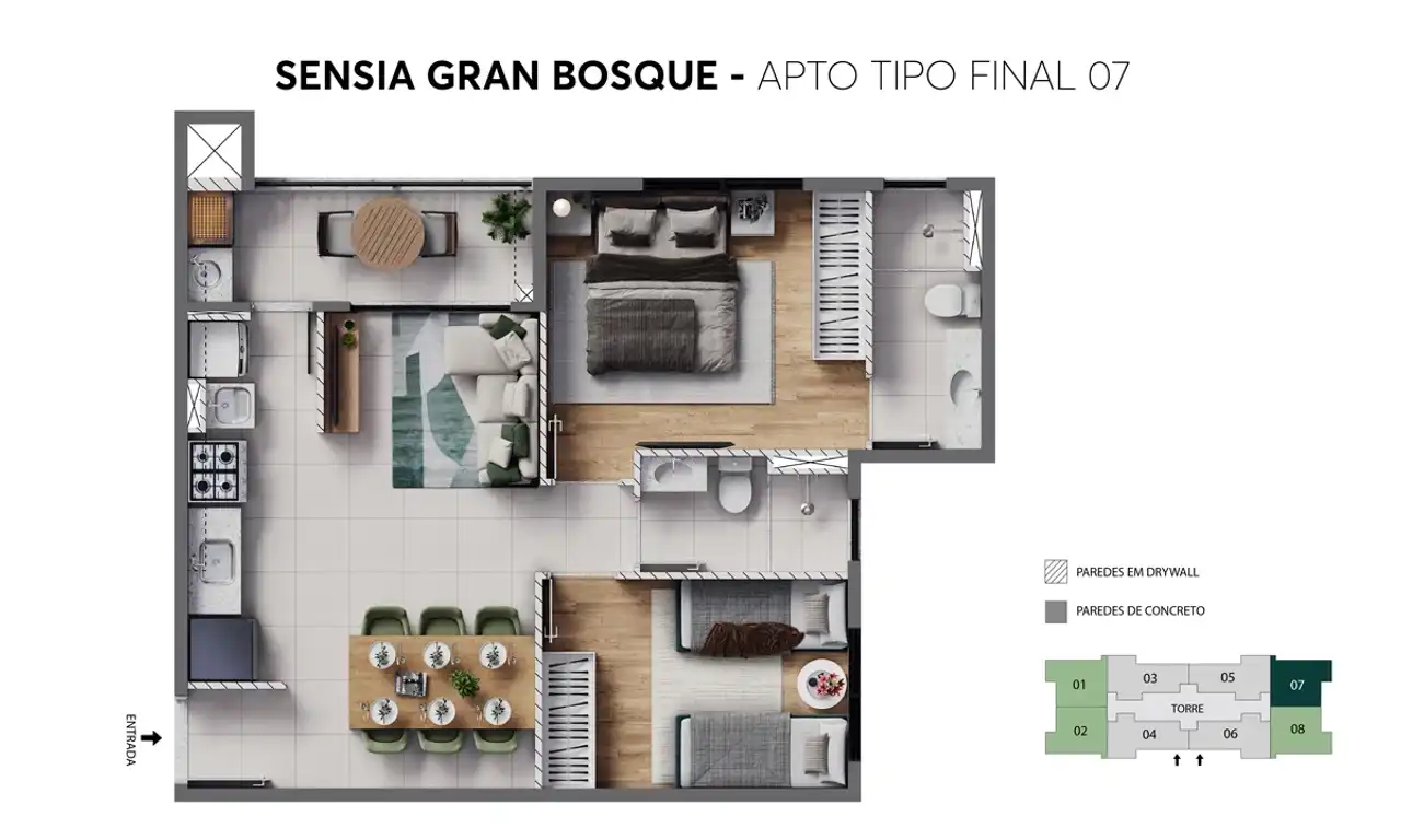 Planta -  - VERSALHES IMÓVEIS