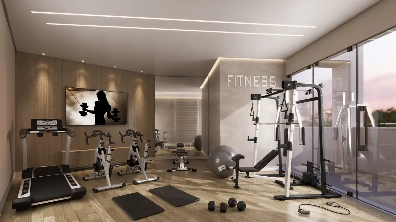 Fitness - Apartamento à venda no Easy Residence com 1 quarto e 35m²