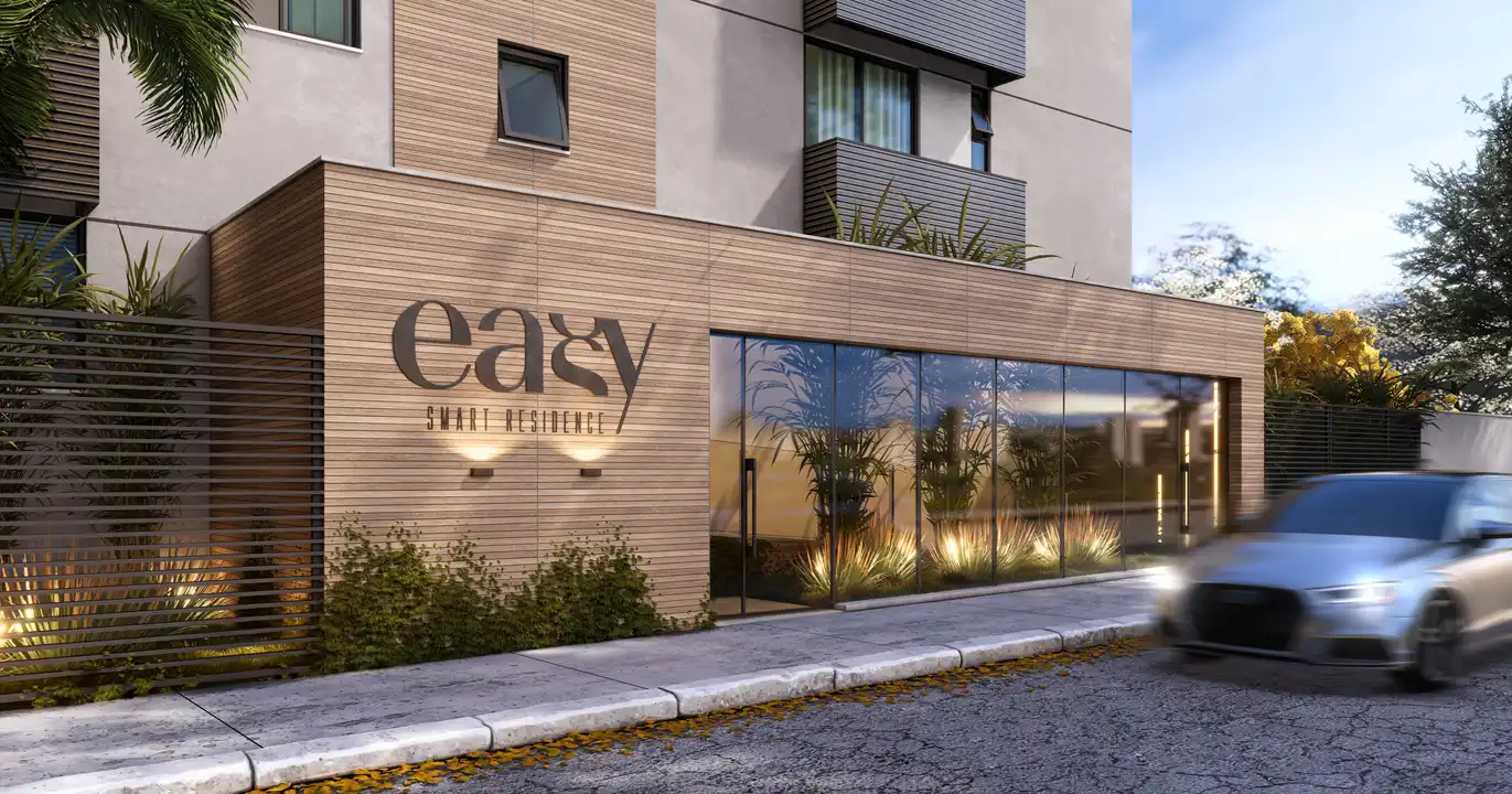 Entrada - Apartamento à venda no Easy Residence com 1 quarto e 35m²