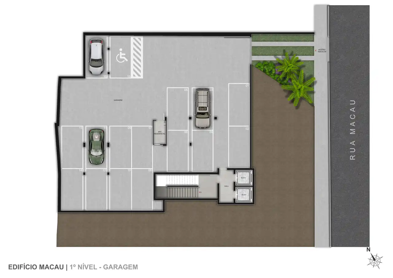 Planta -  - Única Consultoria Imobiliária