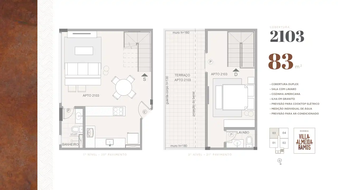 Planta -  - VERSALHES IMÓVEIS