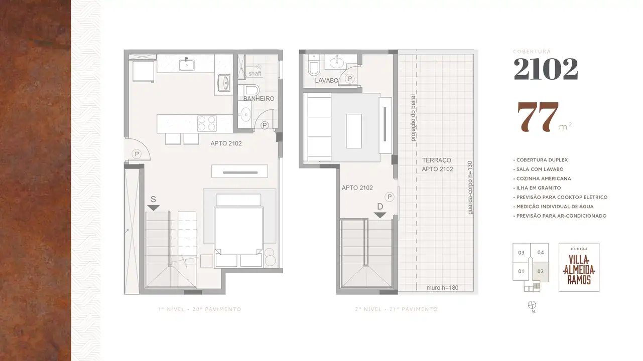 Planta -  - VERSALHES IMÓVEIS