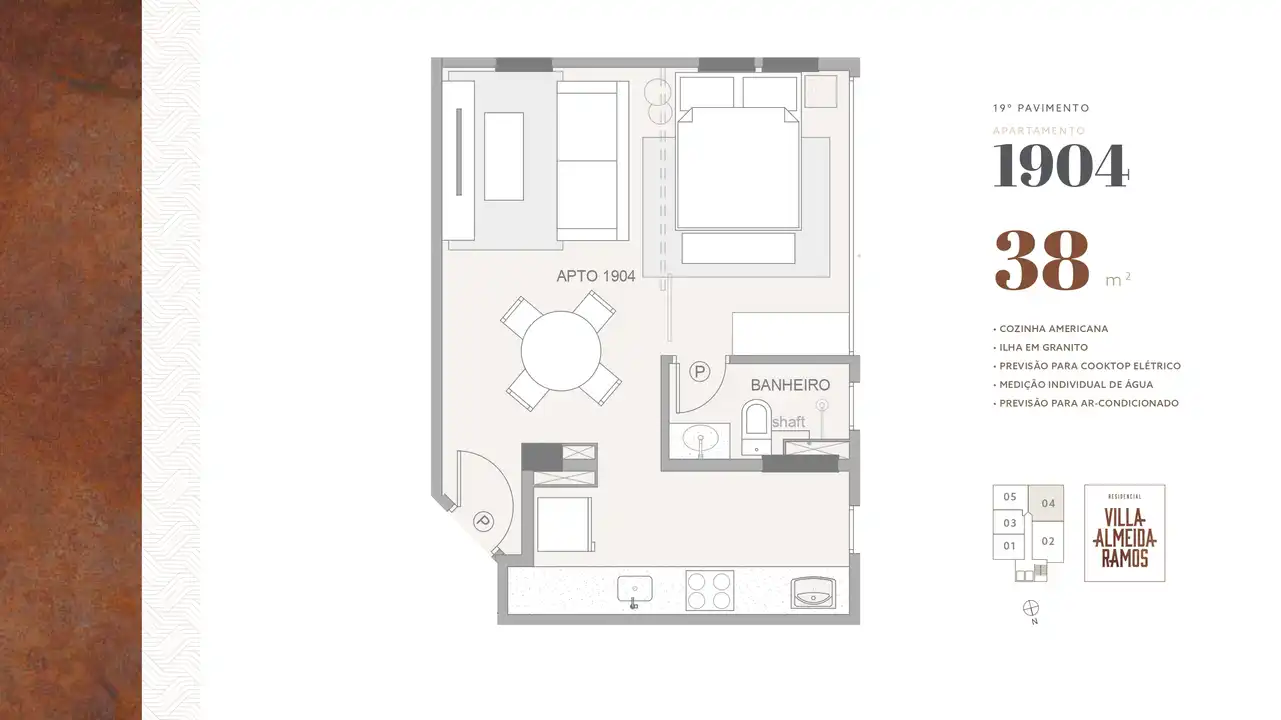 Planta -  - VERSALHES IMÓVEIS