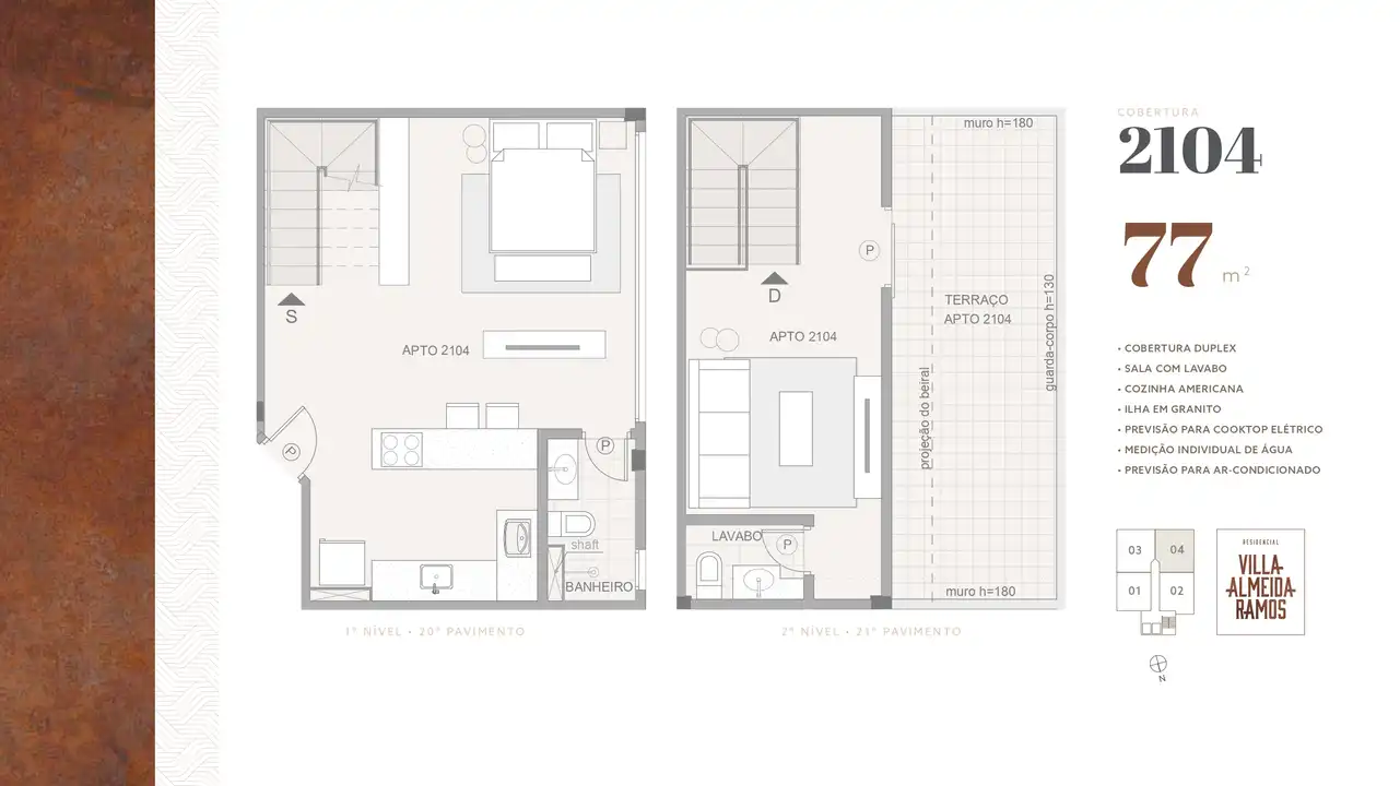 Planta -  - VERSALHES IMÓVEIS