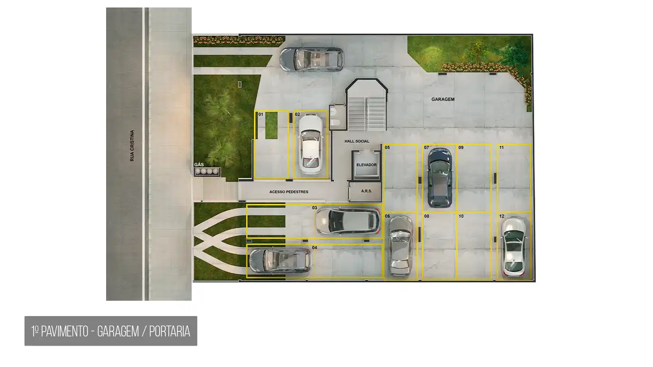 Planta -  - STARK IMÓVEIS