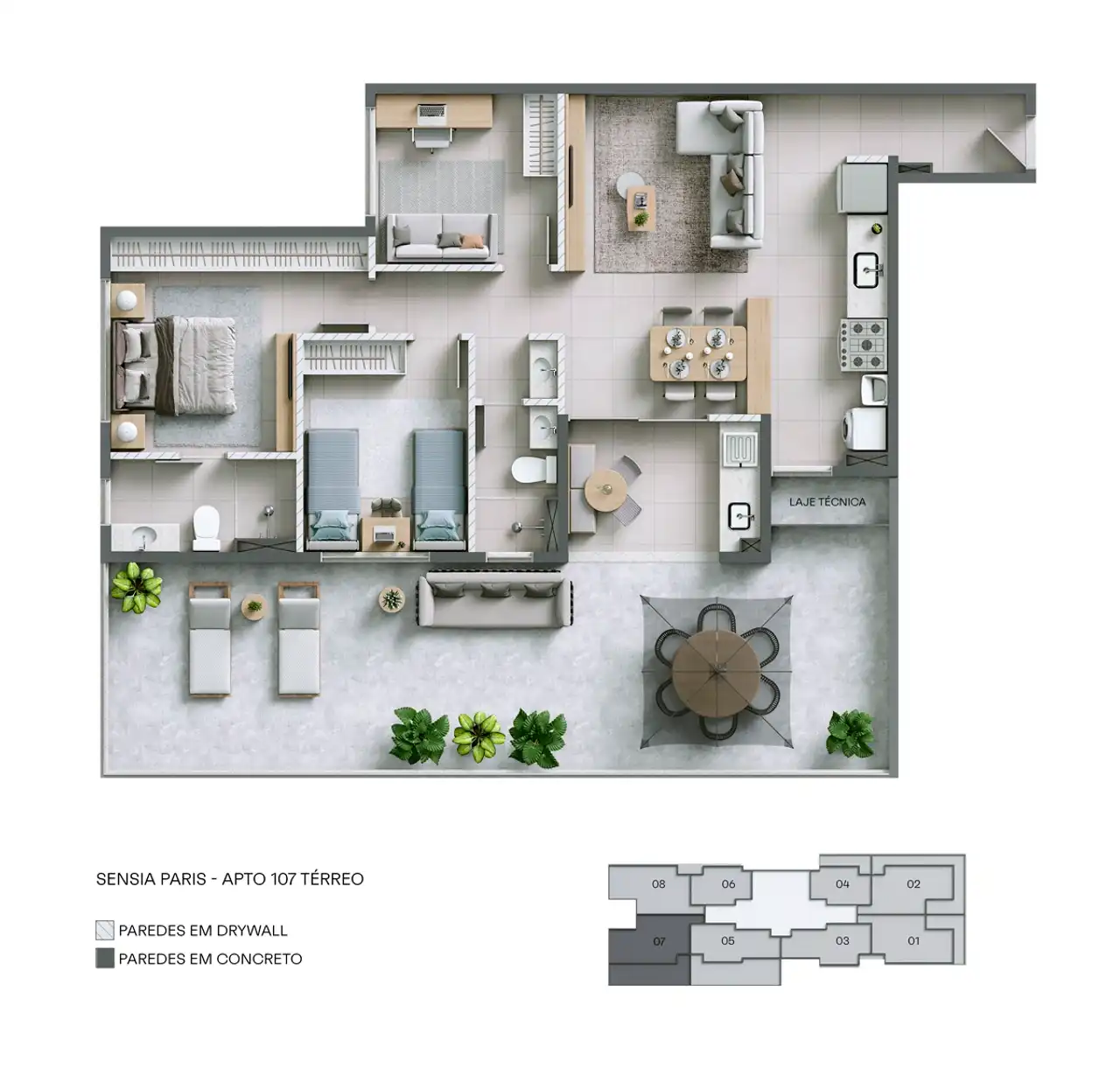 Planta -  - VERSALHES IMÓVEIS