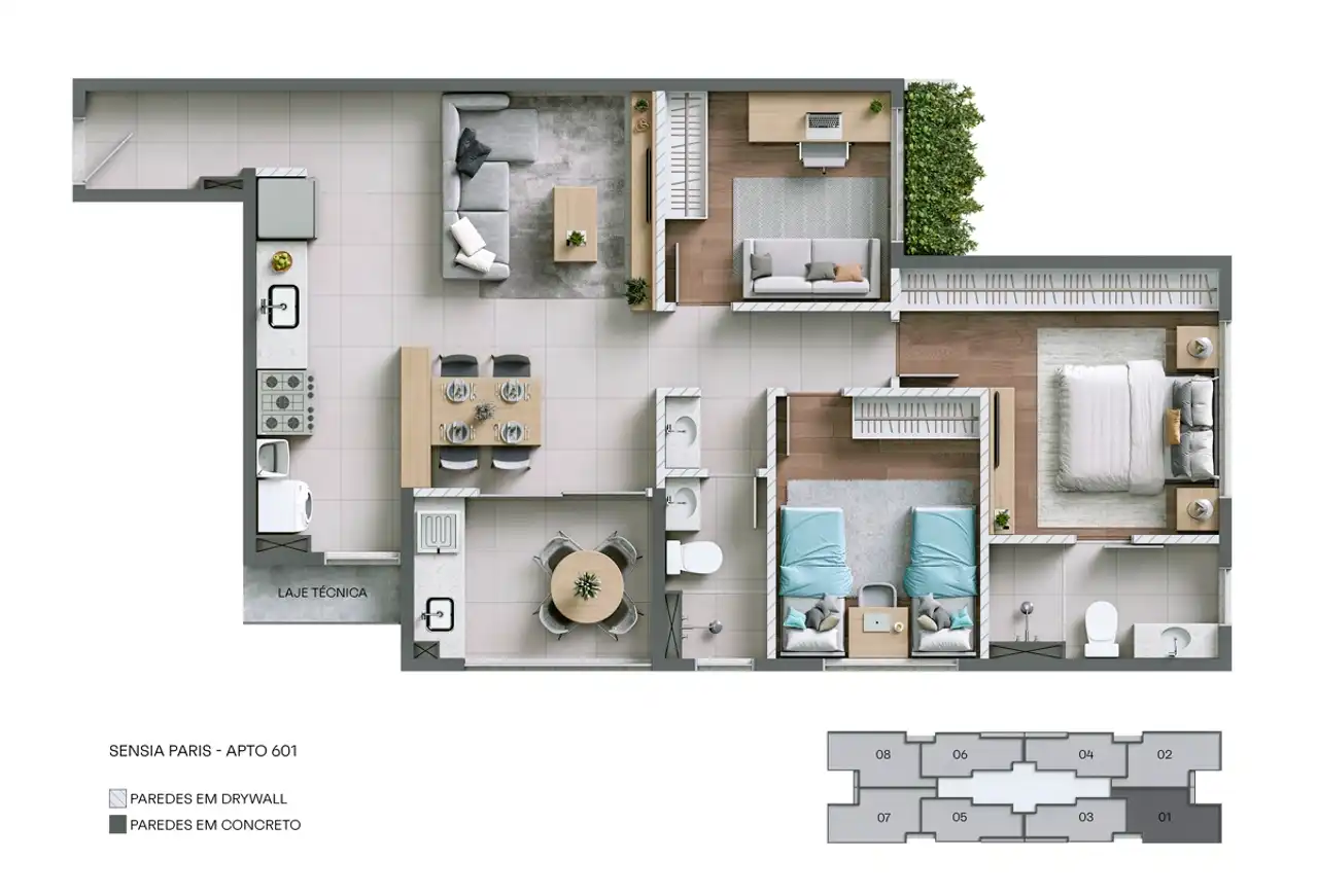 Planta -  - VERSALHES IMÓVEIS