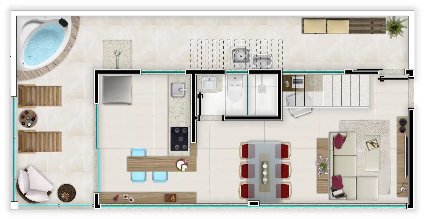 Planta -  - VERSALHES IMÓVEIS