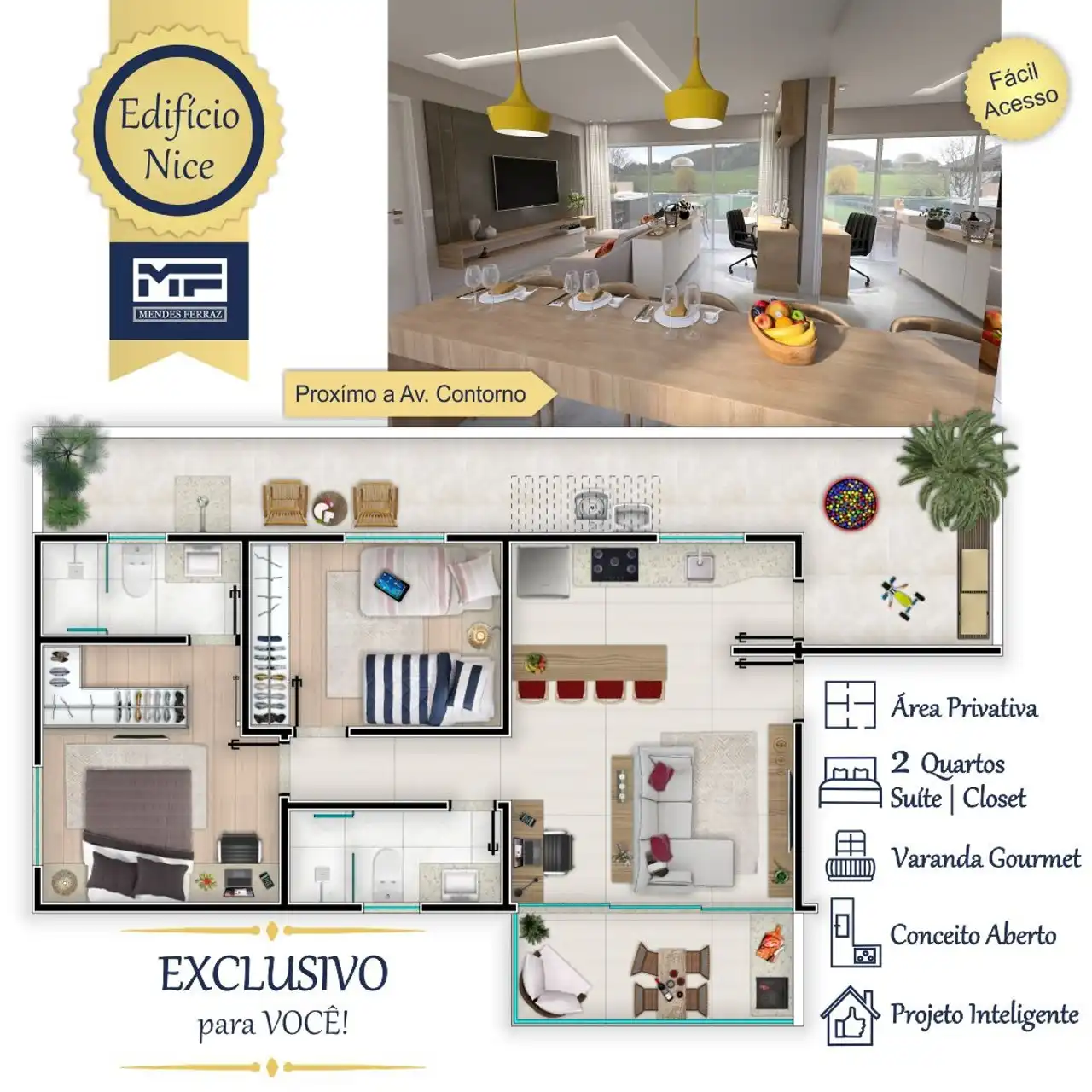 Planta -  - VERSALHES IMÓVEIS