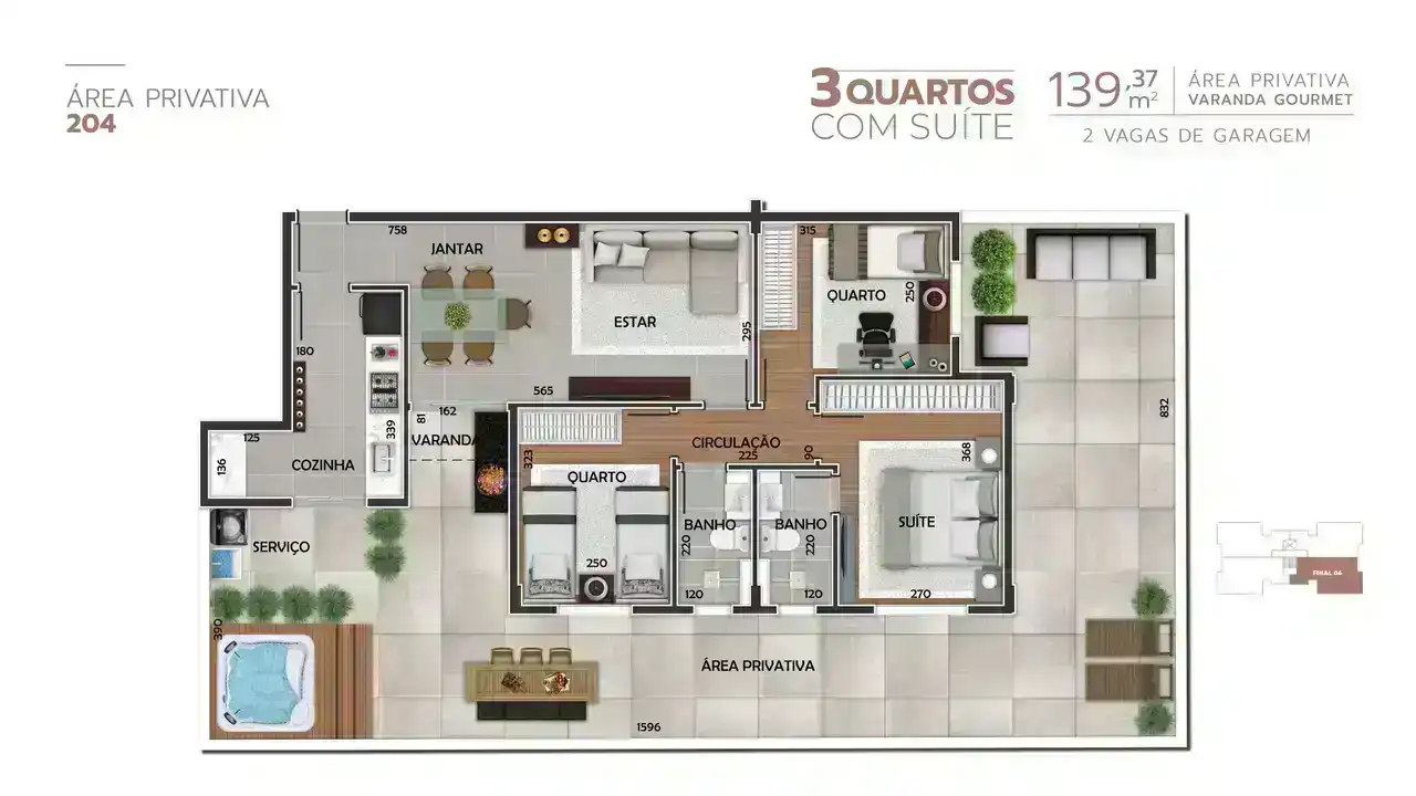 Planta -  - FHN Imóveis