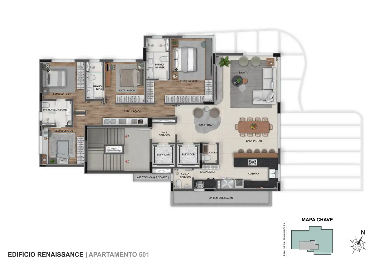 Planta -  - STARK IMÓVEIS