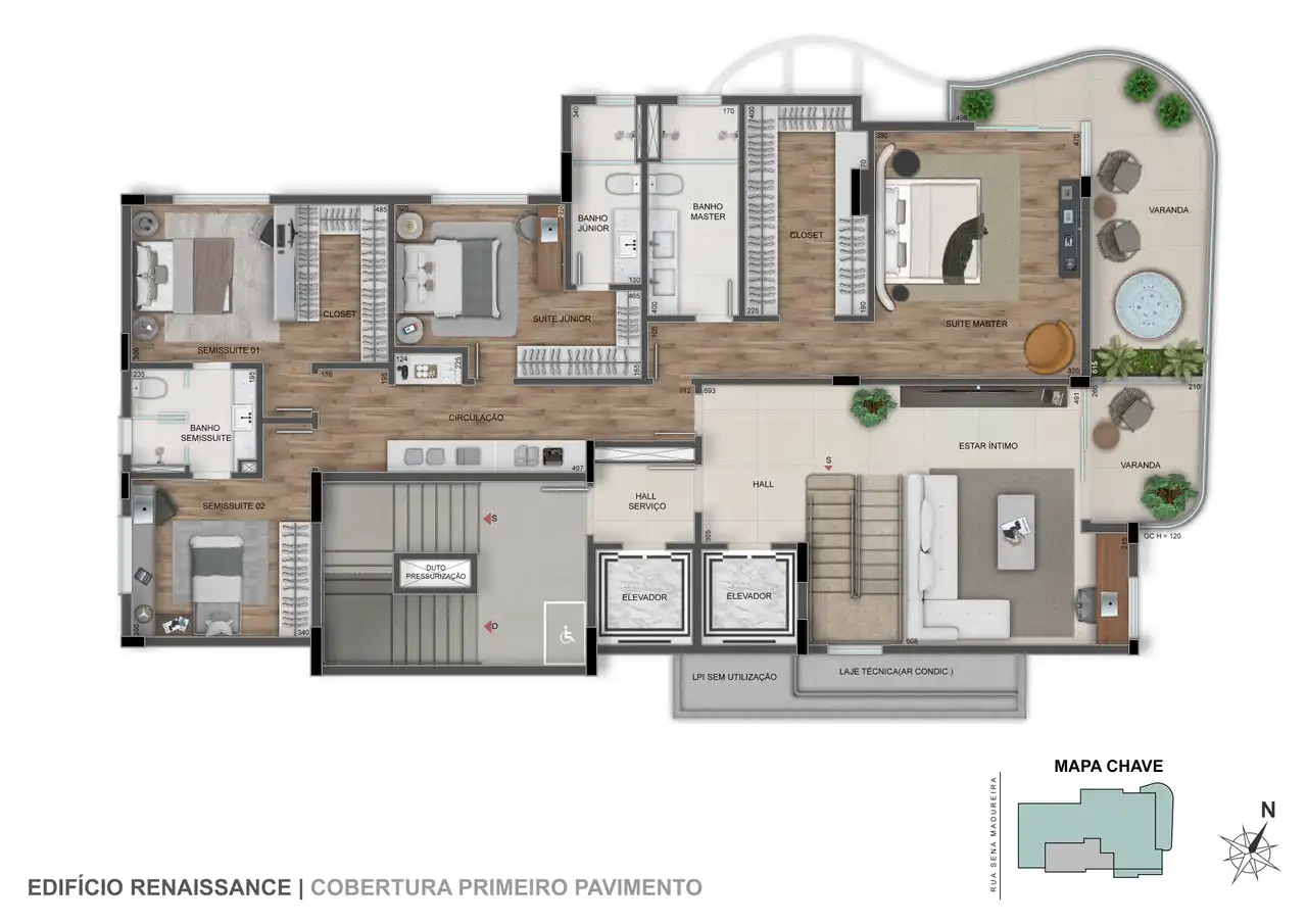 Planta -  - STARK IMÓVEIS