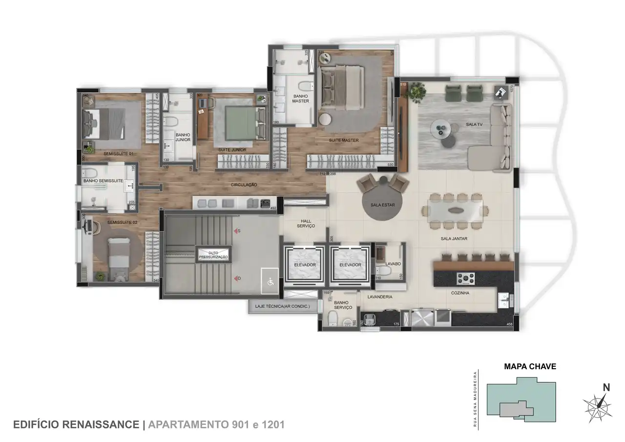 Planta -  - STARK IMÓVEIS