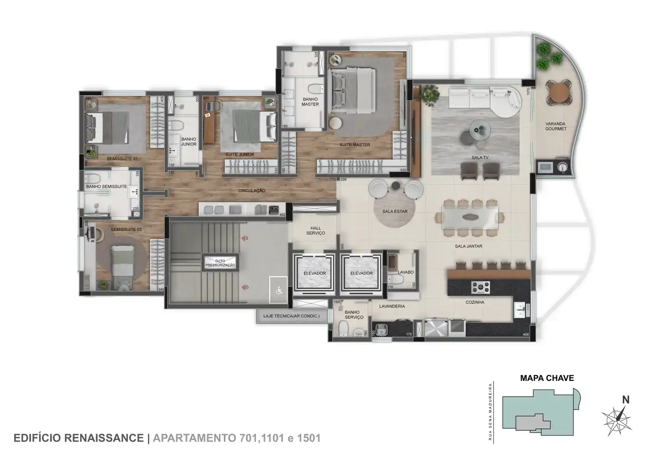 Planta -  - STARK IMÓVEIS