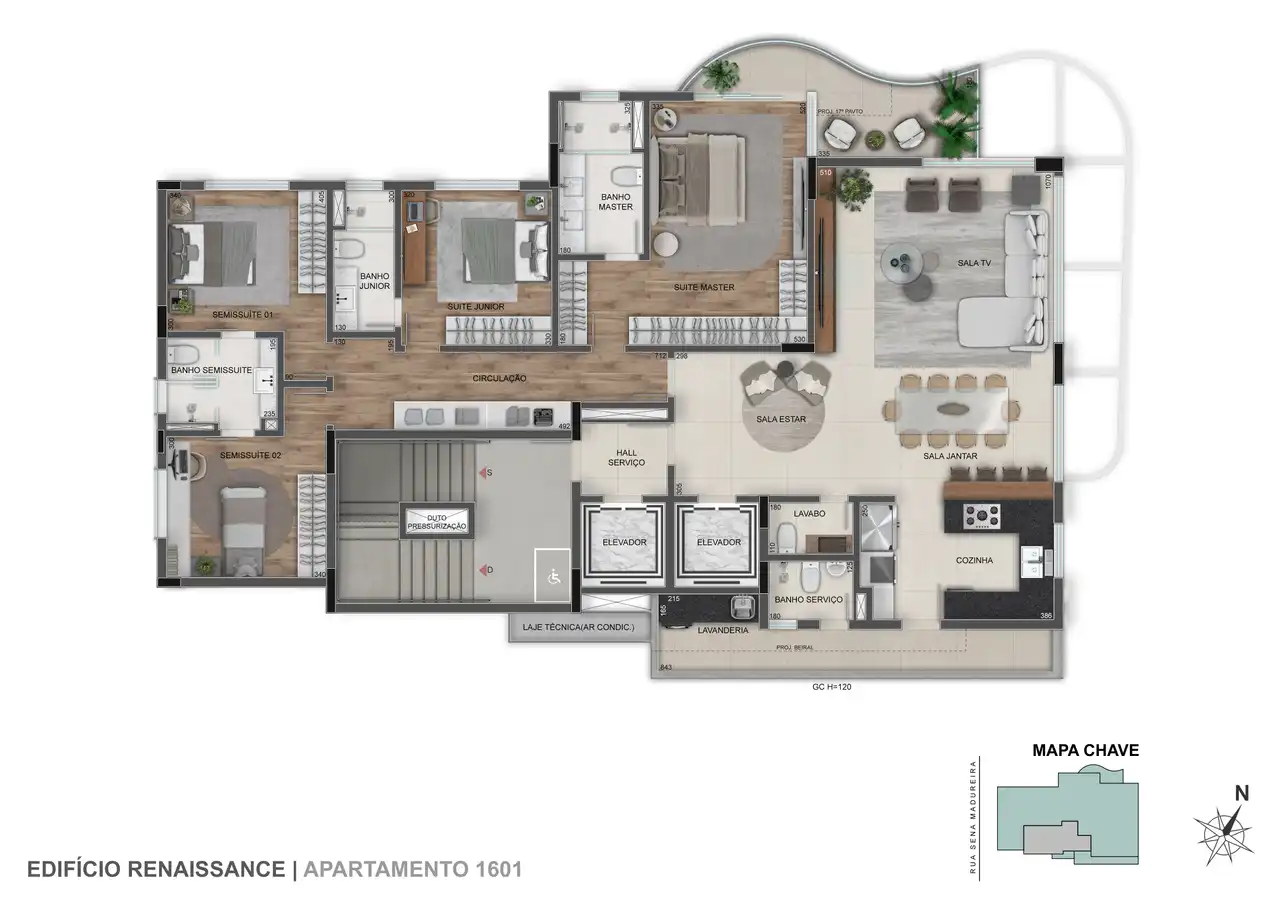 Planta -  - STARK IMÓVEIS