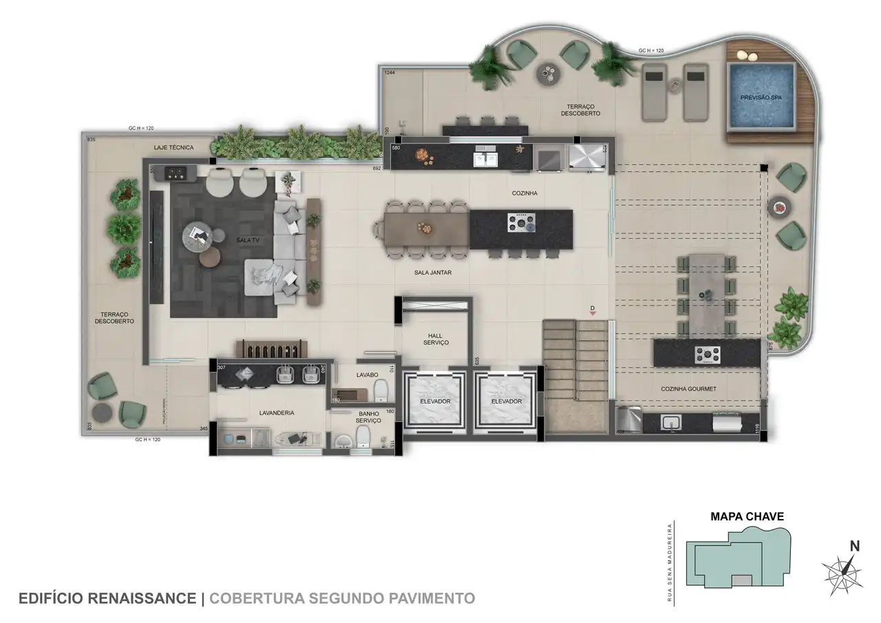 Planta -  - STARK IMÓVEIS