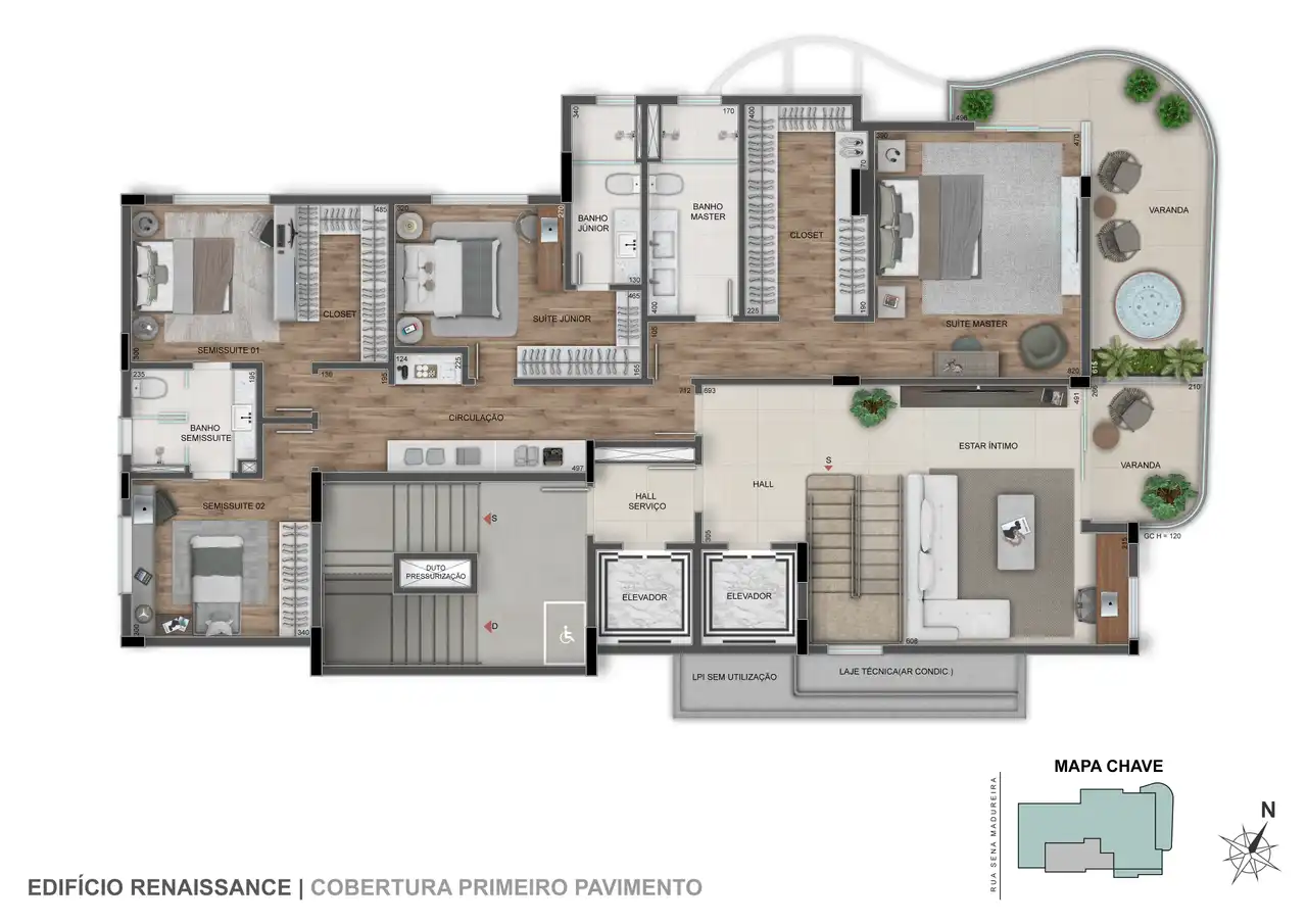Planta -  - STARK IMÓVEIS