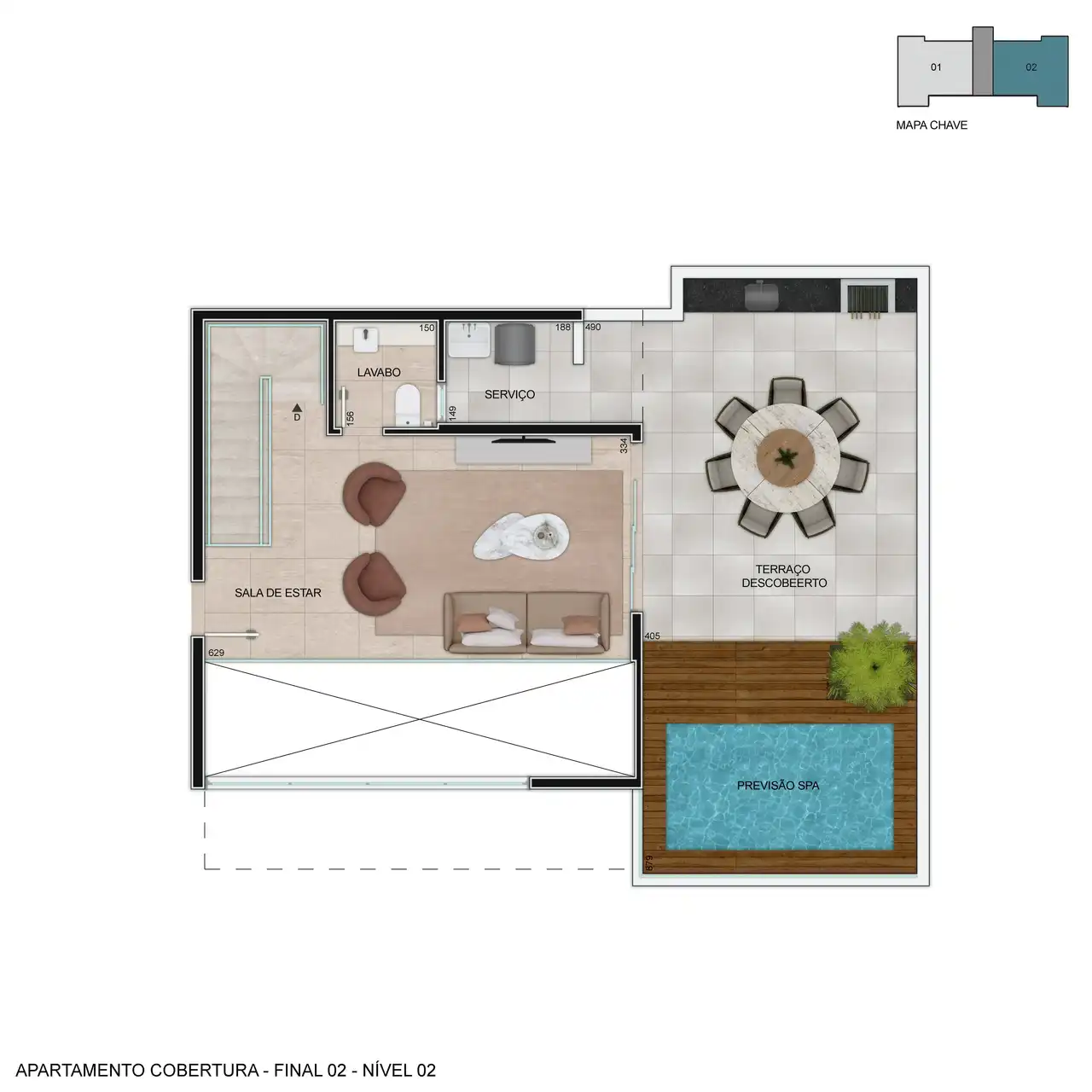 Planta -  - STARK IMÓVEIS