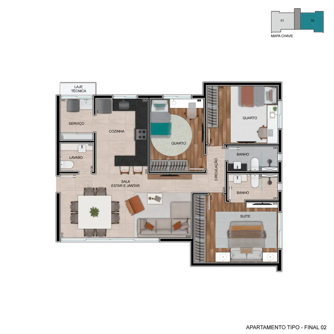 Planta -  - STARK IMÓVEIS