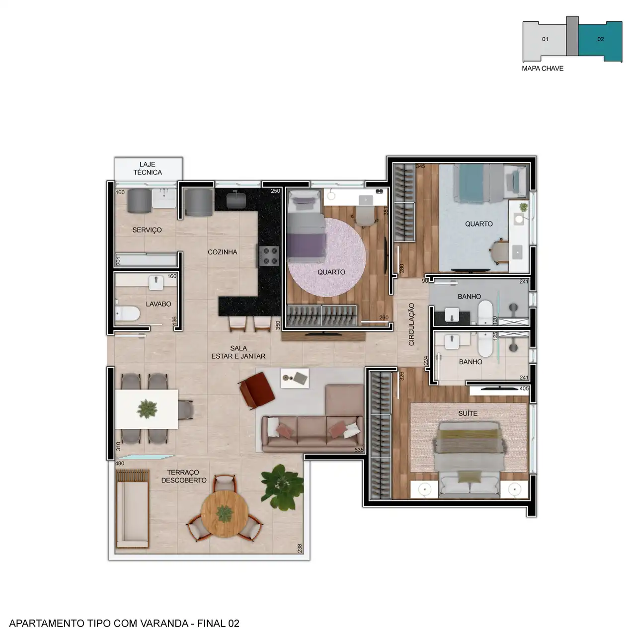 Planta -  - STARK IMÓVEIS