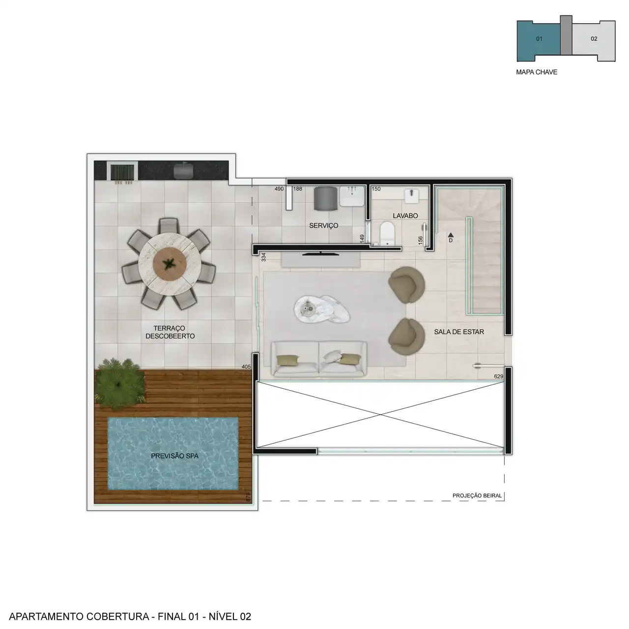 Planta -  - STARK IMÓVEIS