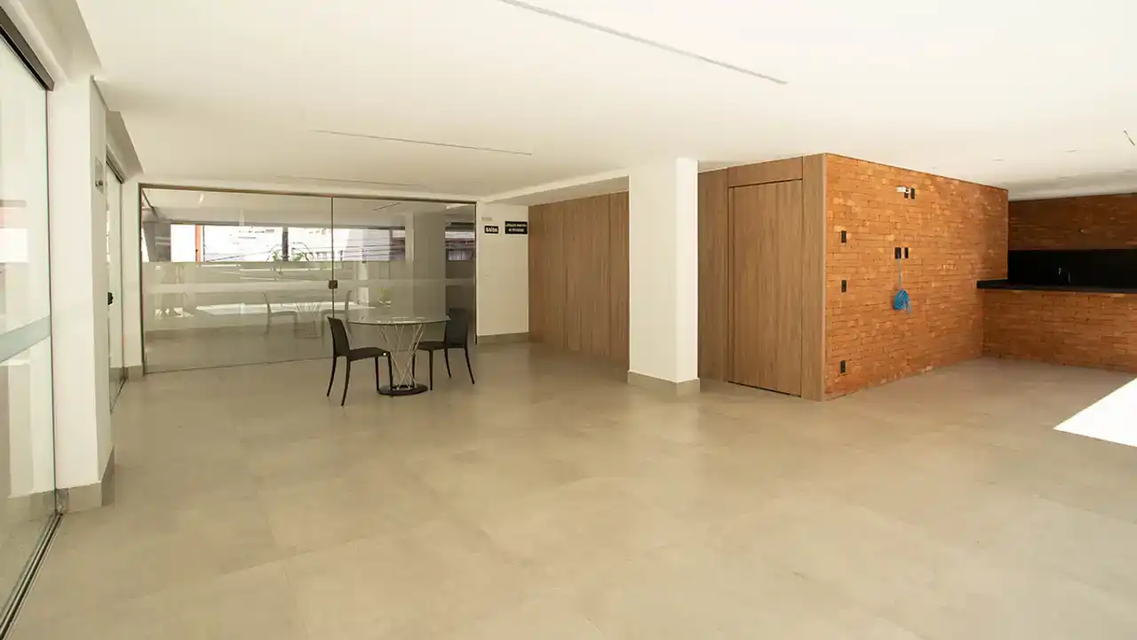 Salão de festas - Apartamento à venda no Lamon com 3 quartos e 145m²