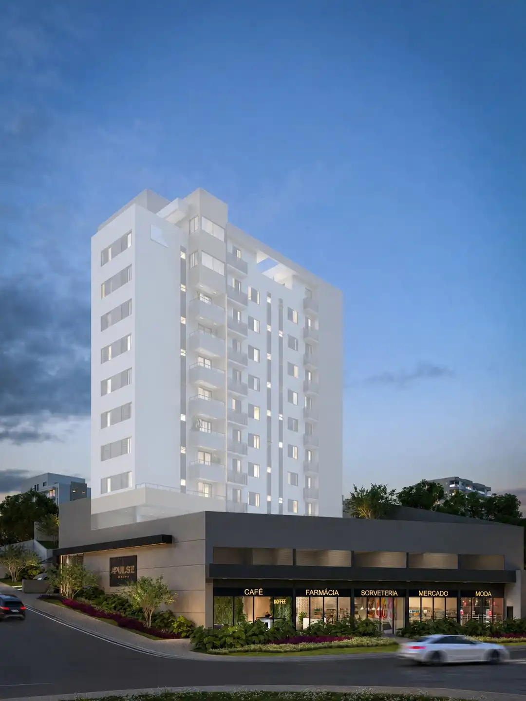 Apartamento à venda no PULSE COMERCIAL, com 0 quartos e 62m²
