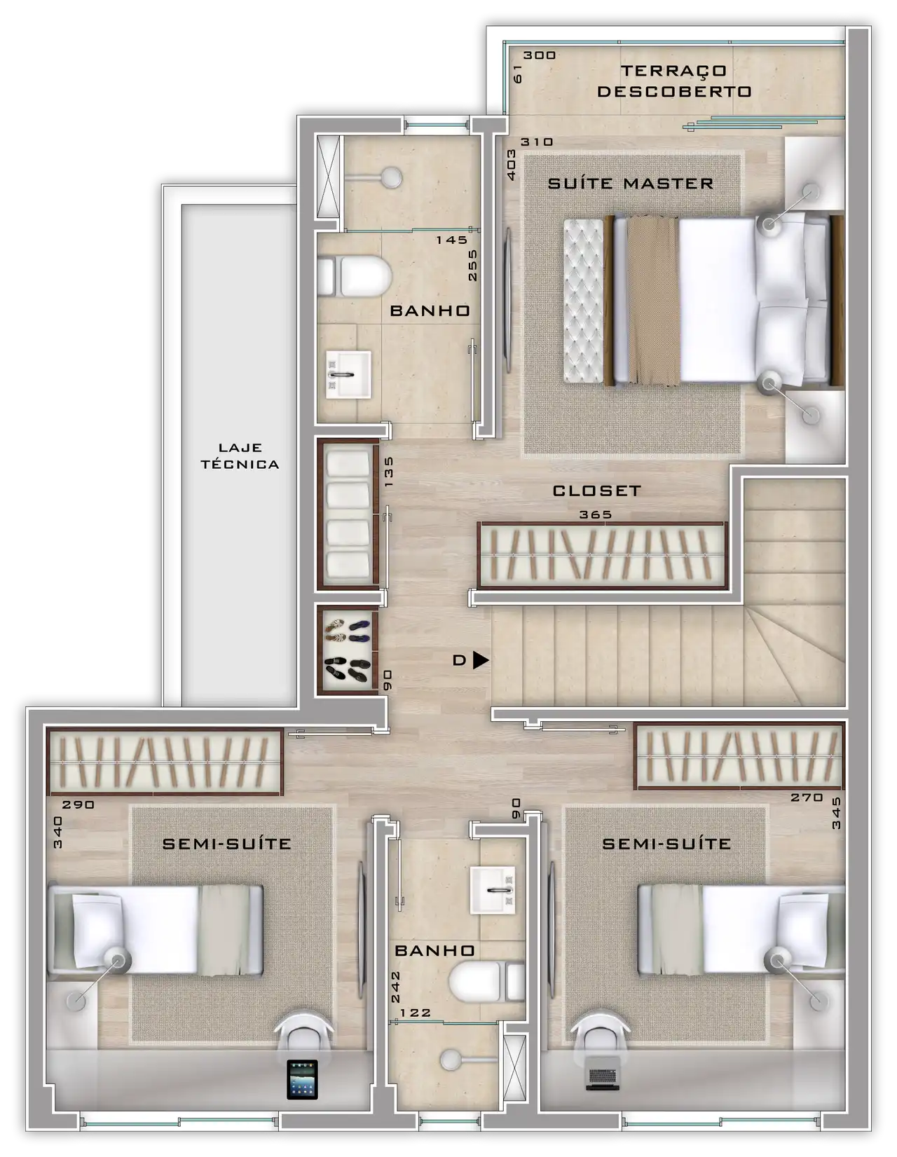 Planta -  - STARK IMÓVEIS