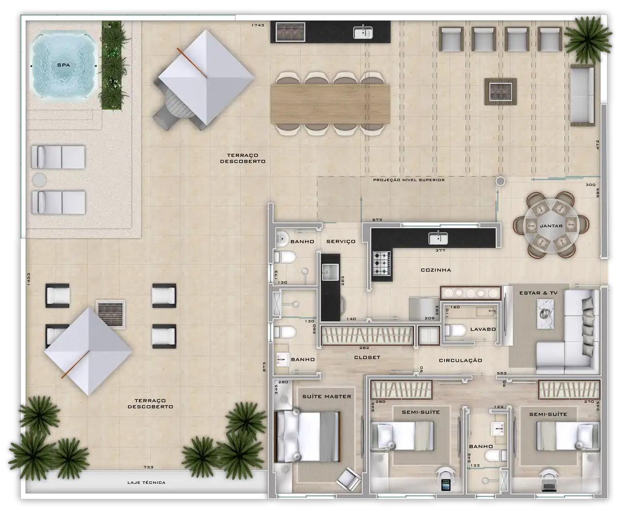 Planta -  - STARK IMÓVEIS