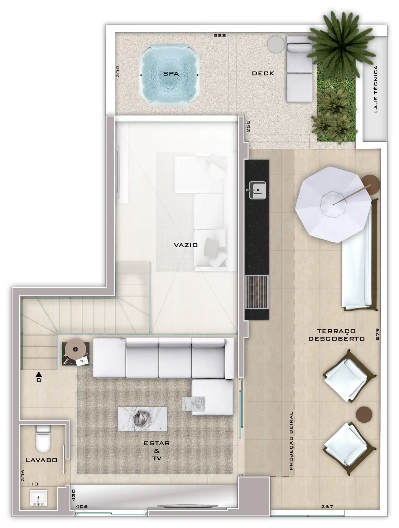 Planta -  - STARK IMÓVEIS