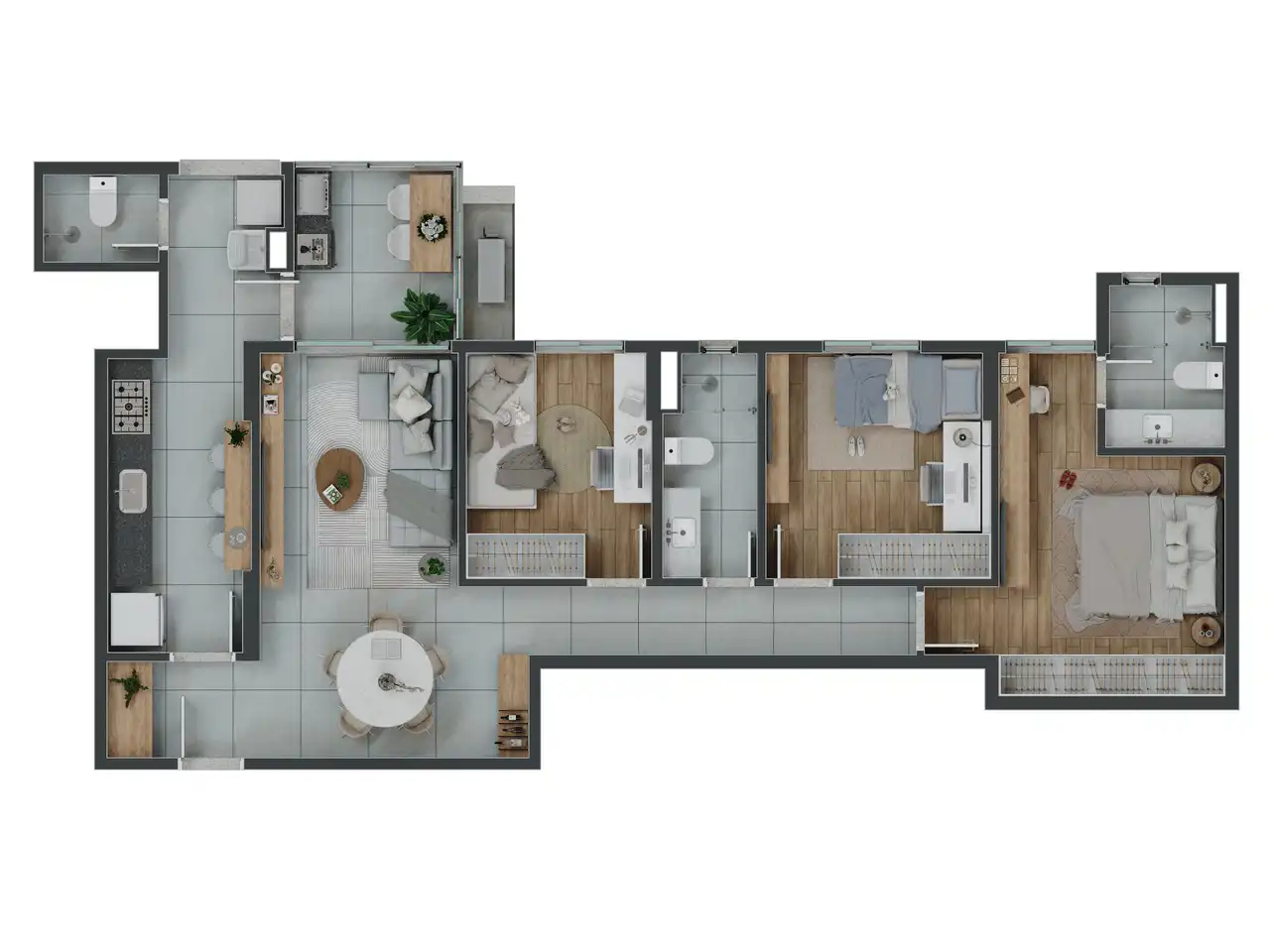 Planta -  - VERSALHES IMÓVEIS