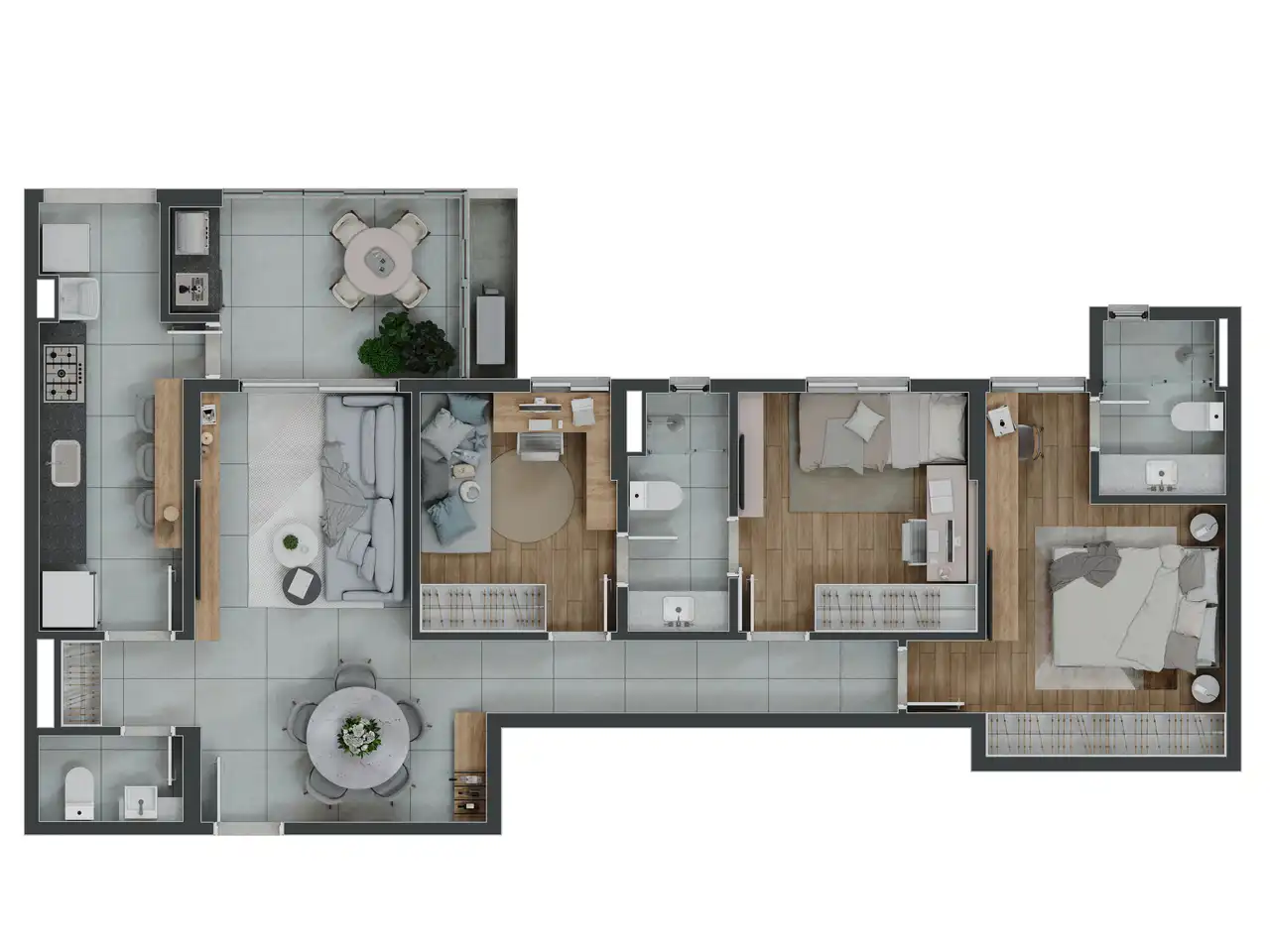 Planta -  - VERSALHES IMÓVEIS