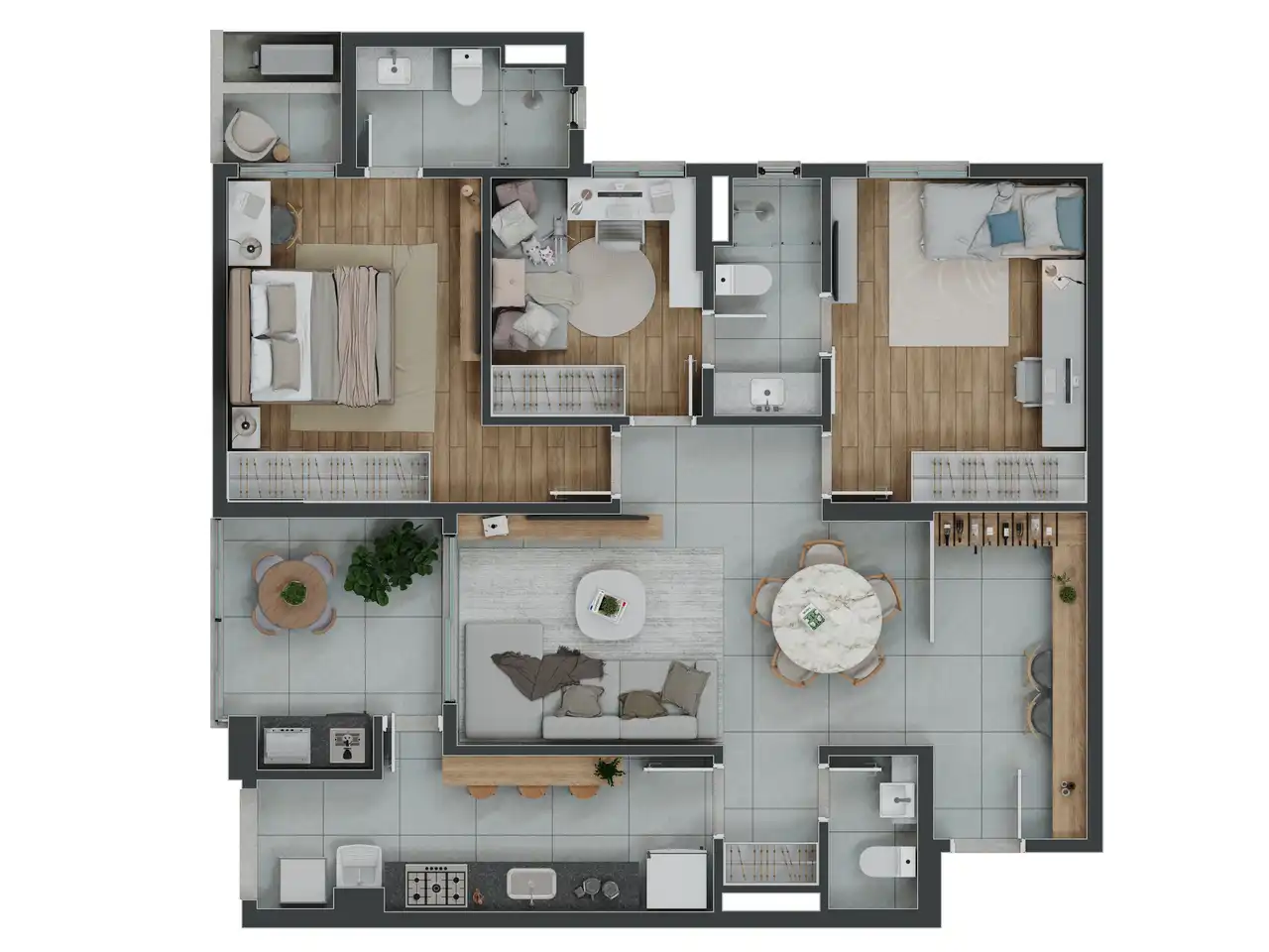 Planta -  - VERSALHES IMÓVEIS