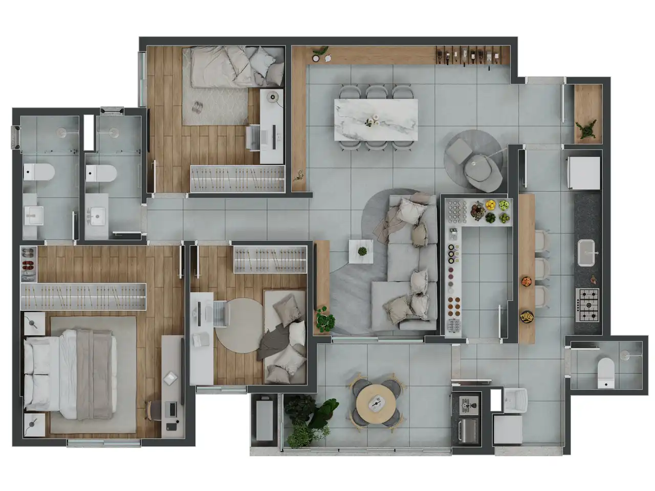 Planta -  - VERSALHES IMÓVEIS