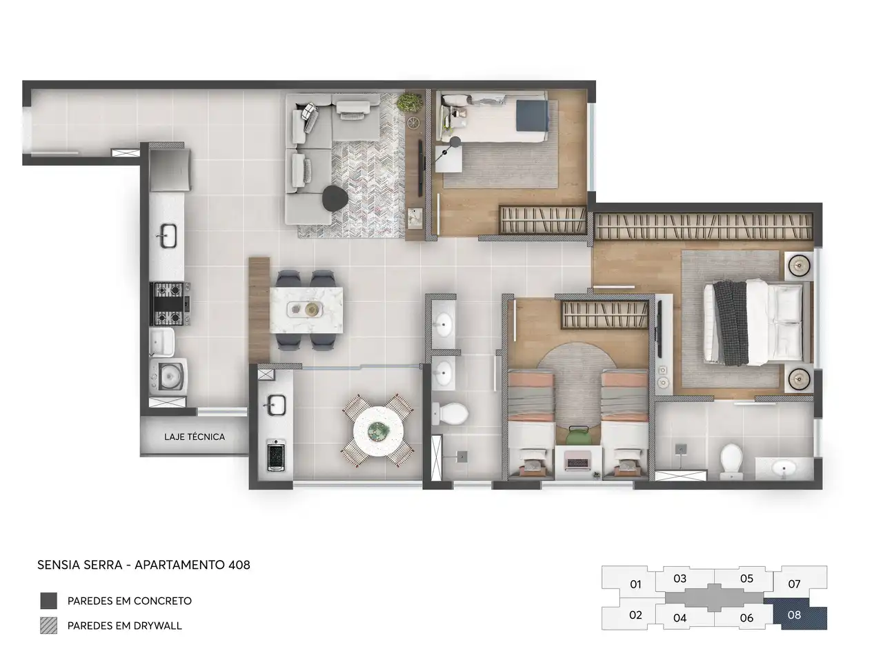 Planta -  - VERSALHES IMÓVEIS
