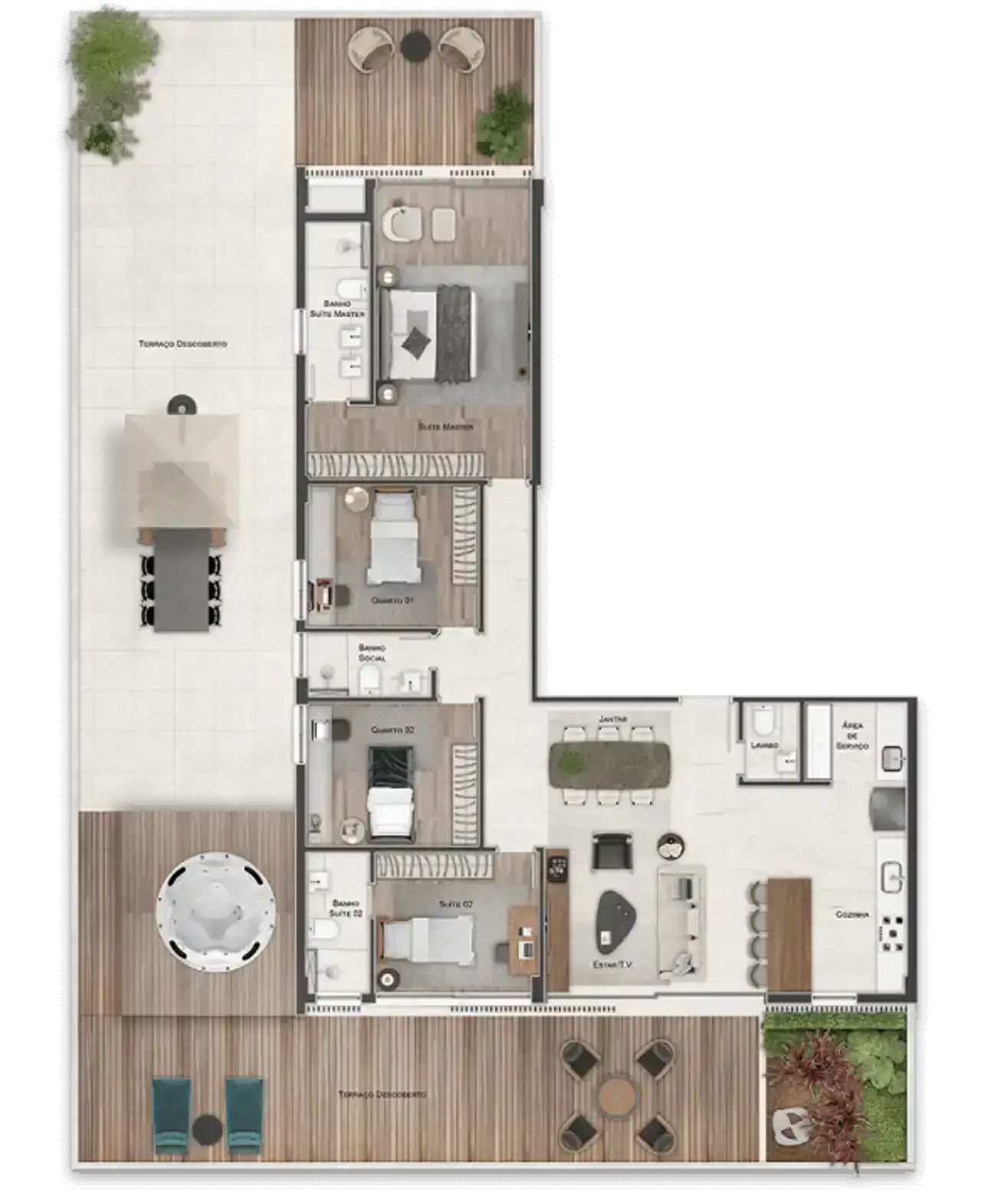 Planta -  - STARK IMÓVEIS