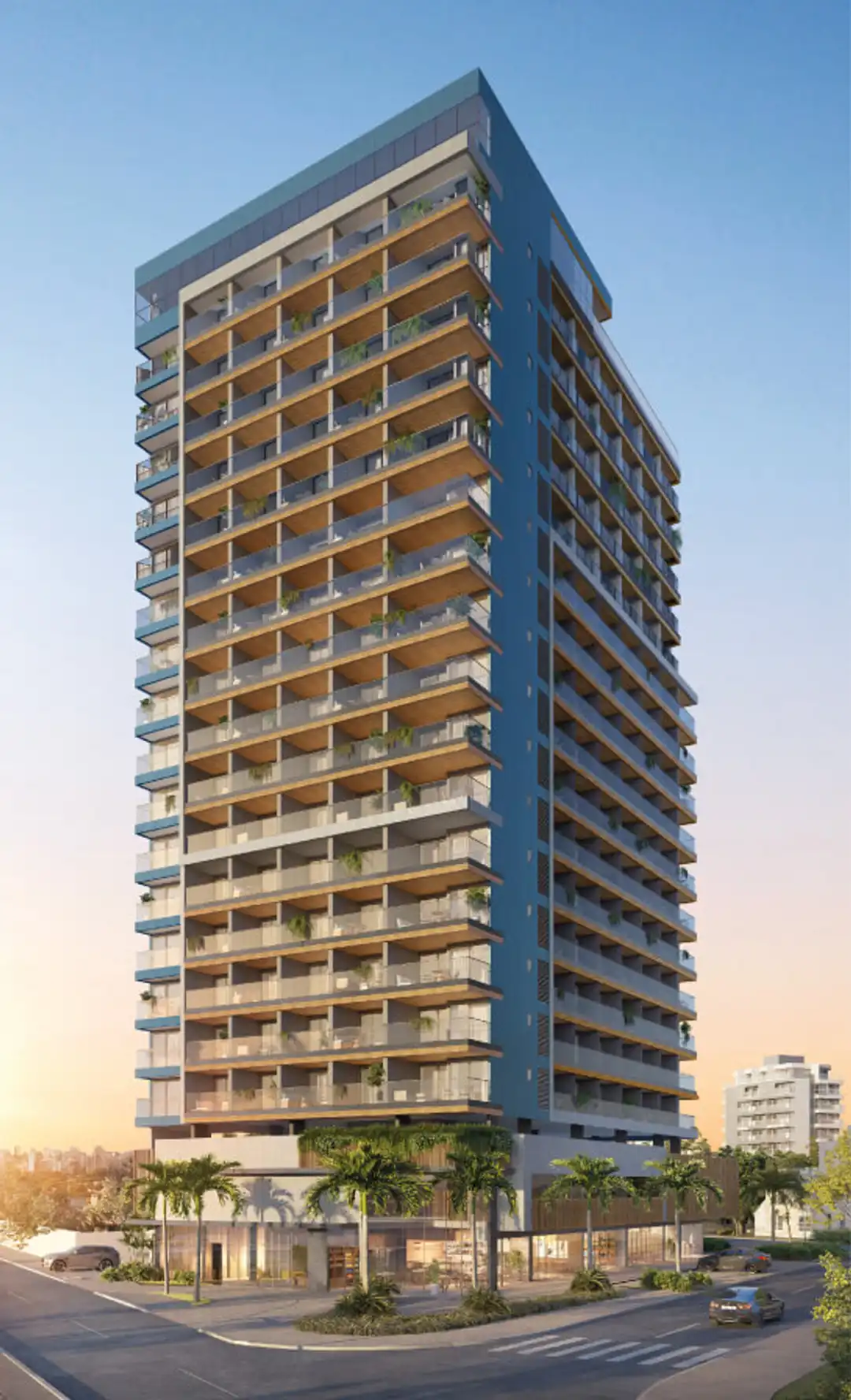 Apartamento à venda no Ocean Breeze, com 1 quarto e 20m² - Robson Cunha Imóveis