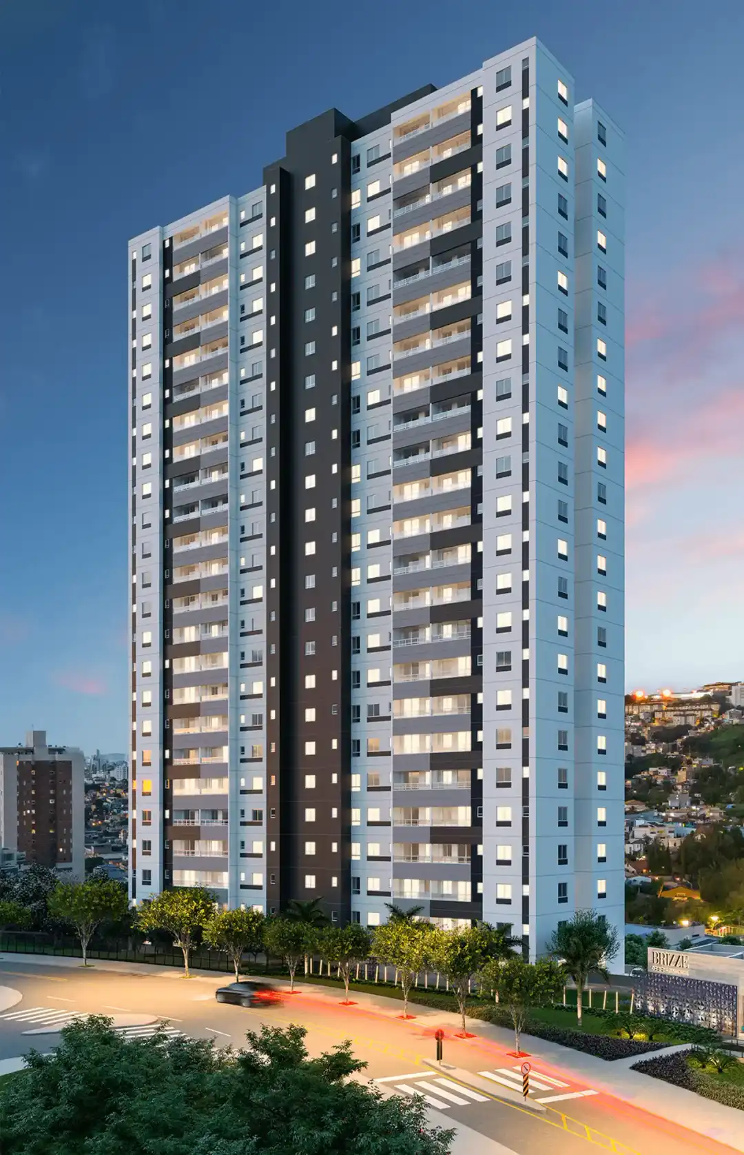 Apartamento à venda no Brizze Estoril com 2 quartos e 54m² - Pareto Imóveis