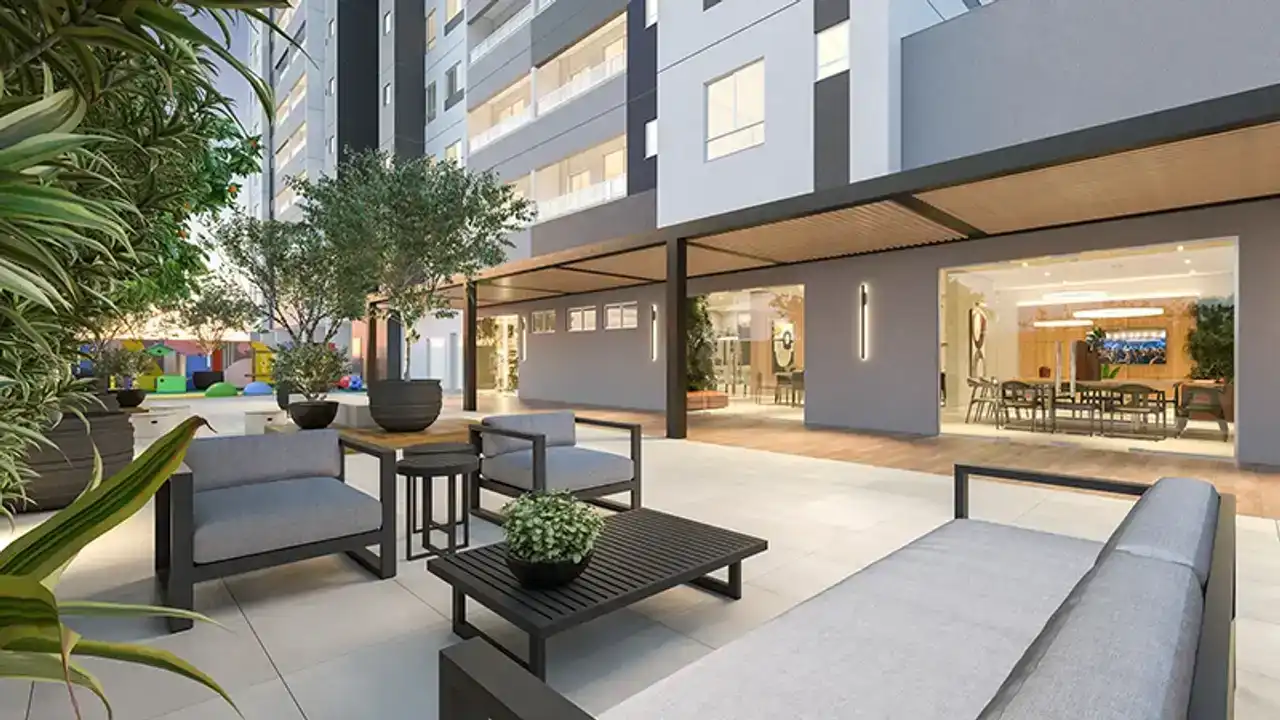 Apartamento à venda no Brizze Estoril com 3 quartos e 59m² - Pareto Imóveis