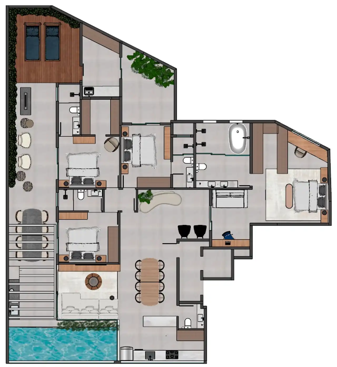 Planta -  - Vila Sereno Imóveis