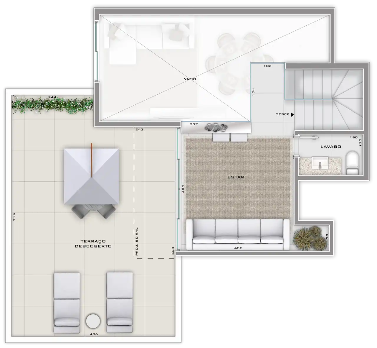 Planta -  - Indikey Imob - Seu Imóvel On-line