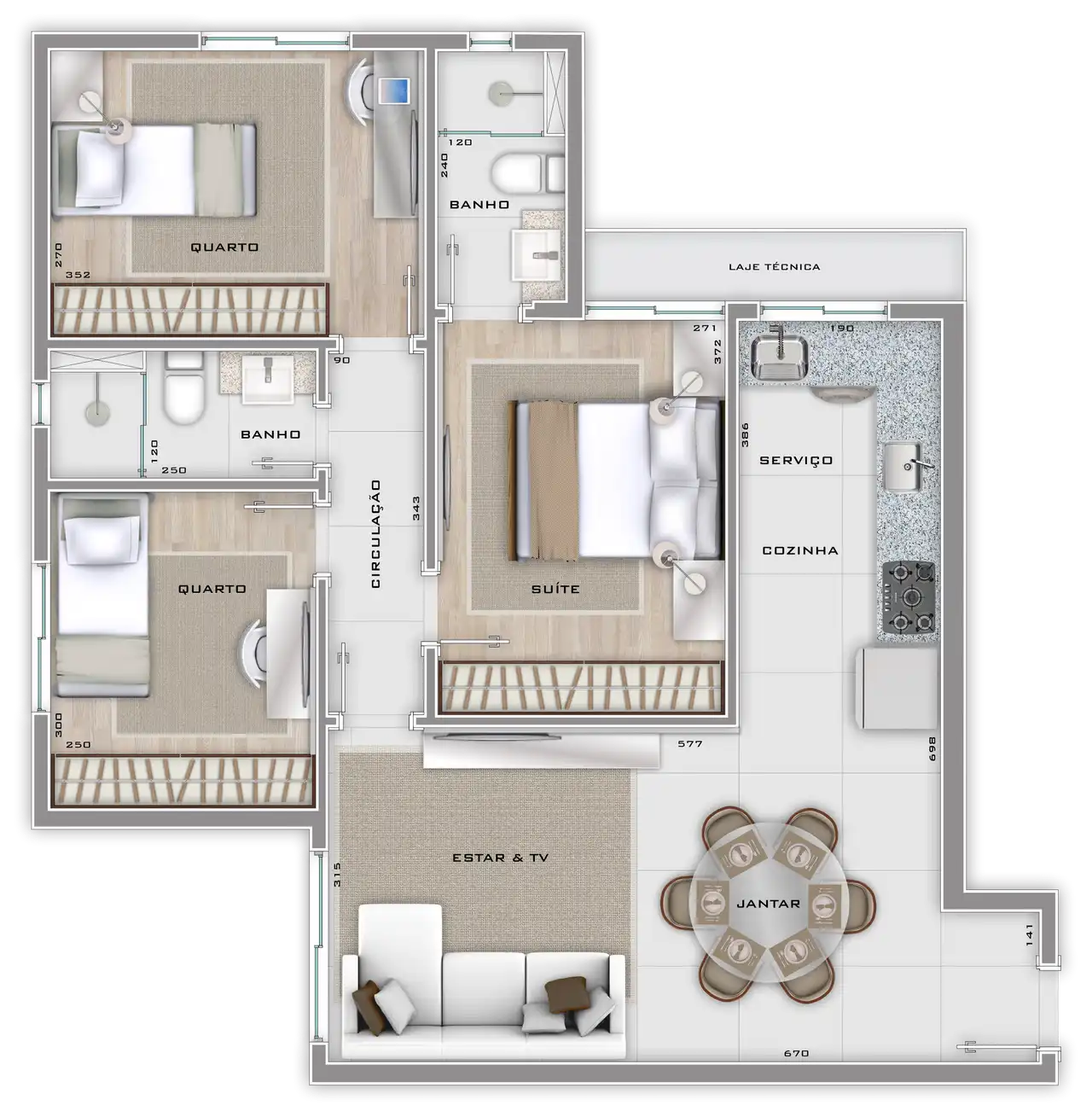 Planta -  - Indikey Imob - Seu Imóvel On-line