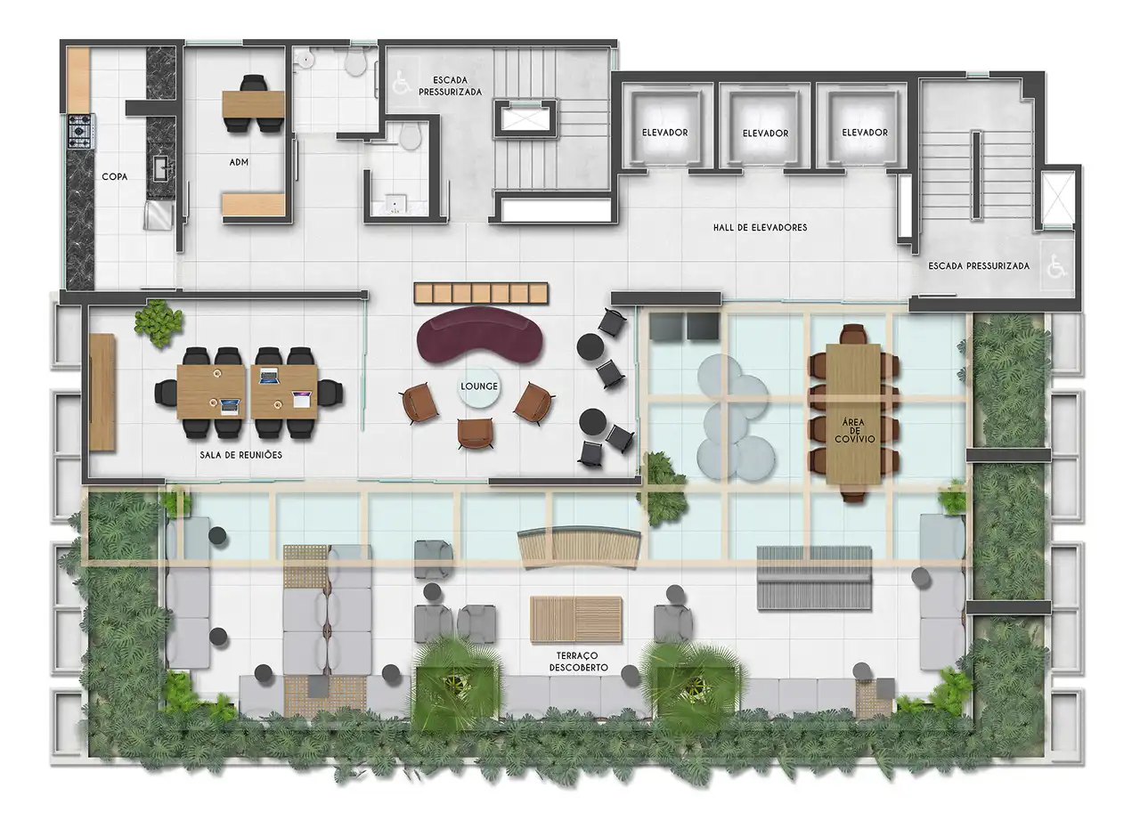 Planta -  - Robson Cunha Imóveis