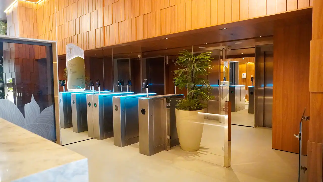 Catraca de entrada - Apartamento à venda no Horto Concept, com 0 quartos e 34m²