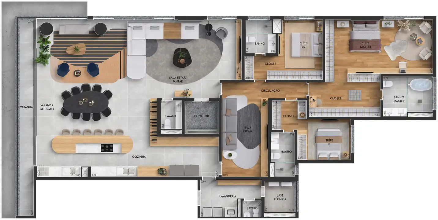 Apartamento tipo 02