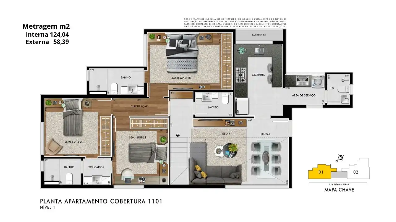 Planta -  - STARK IMÓVEIS