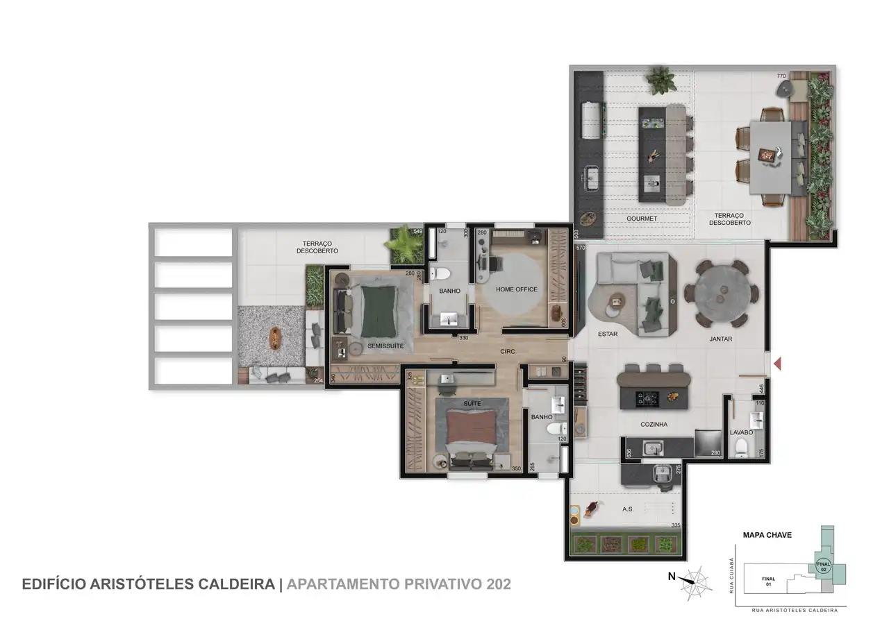 Planta -  - STARK IMÓVEIS