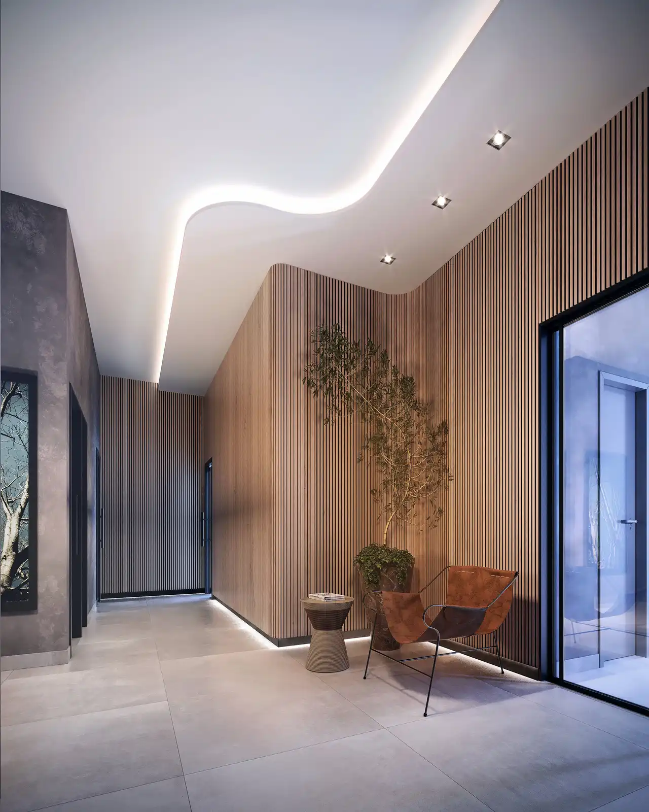 Hall de entrada - Apartamento à venda no Torino com 3 quartos e 87m²